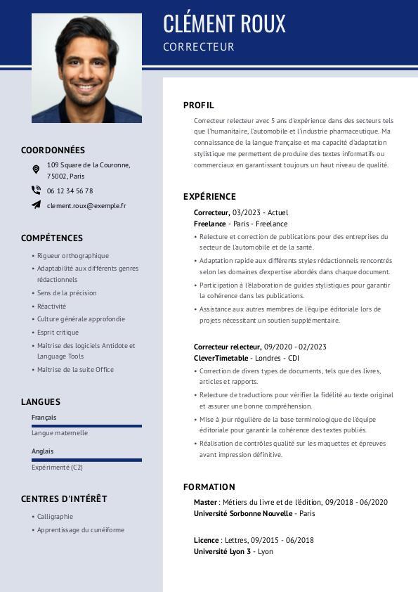 CV correcteur relecteur : modèles et guide complet (2026)